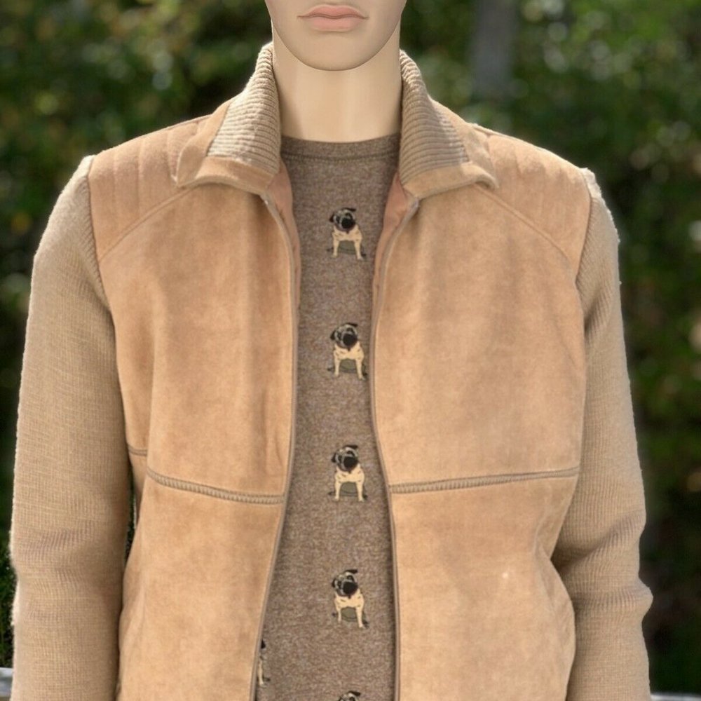 Men’s Vintage Large Leather Jacket